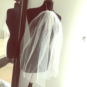 David’s bridal White Wedding veil
